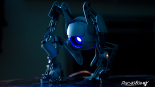 Illustration for article titled Is This 3D Model of a Portal 2 Robot Cute or Fierce? I Can't Decide.